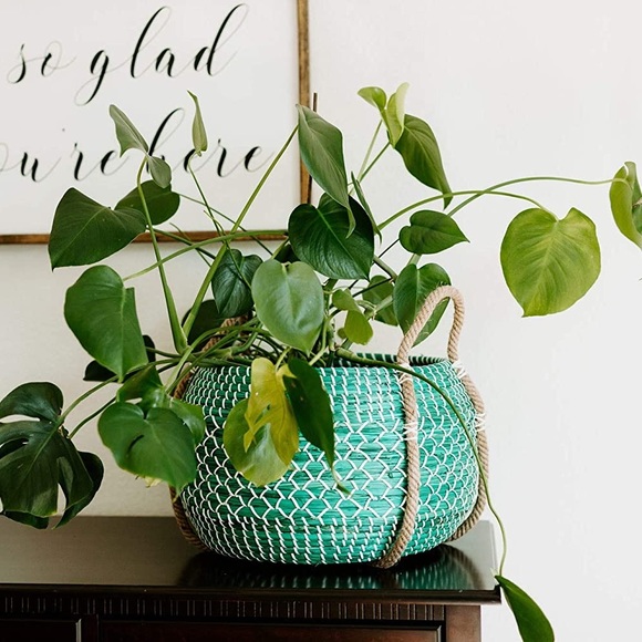 Modern Village Designer Basket (Teal) - Picture 2 of 16